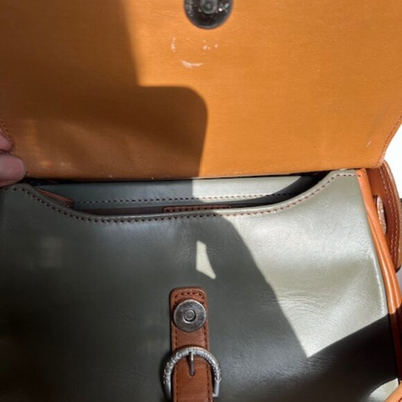 Rare Piccolo in Milano leather shoulder bag. - Picture 4 of 5